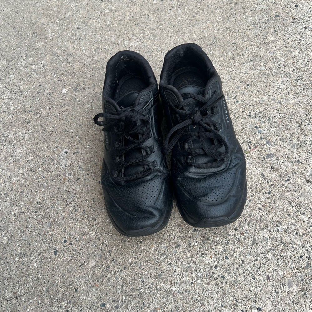 Black Server/service Shoes